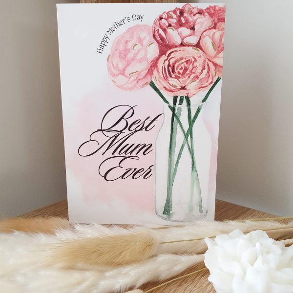 Roses in Vase Card - Image 6