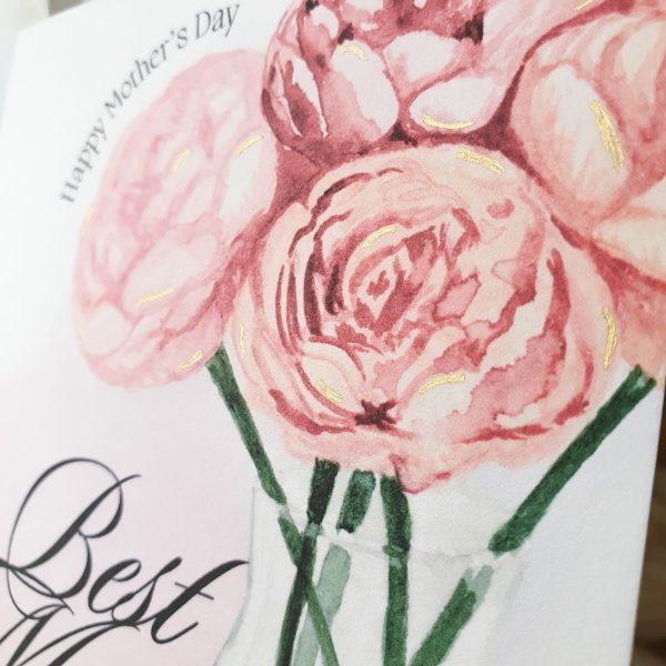 Roses in Vase Card - Image 4