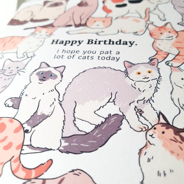 Pat A Lot Of Cats Today Card - Image 3