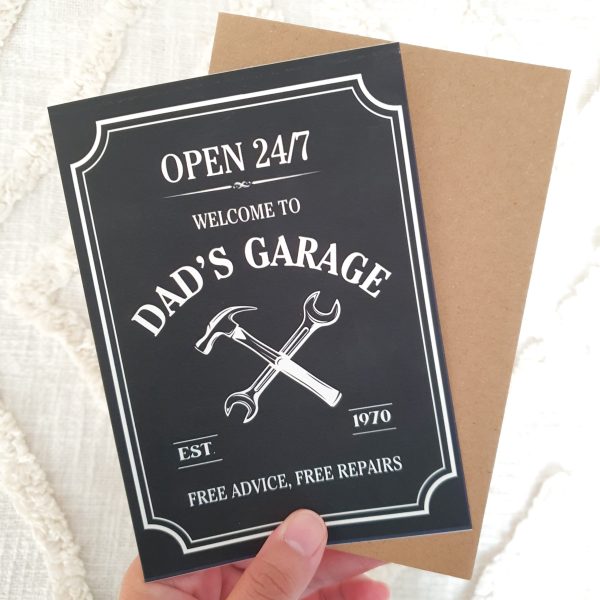 Custom Dad's Garage Card - Image 2