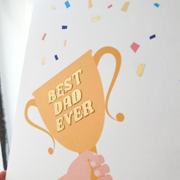 Best Dad Trophy Card - Image 3