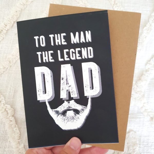 To The Man The Legend Card