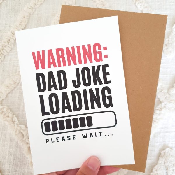 Dad Joke Loading Card